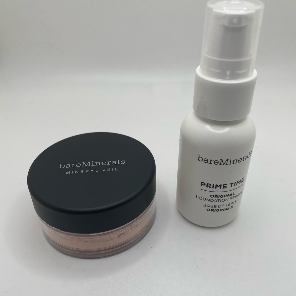 BRAND NEW NEVER OPENED Bare Minerals Mineral Veil and Primer Duo Full Size